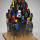 Illustration for article titled Truck diecasts as art